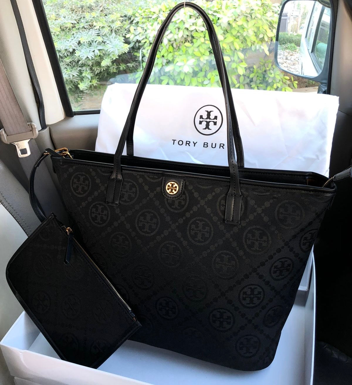 Tory Burch Tote Bag 2 Piece with Box
