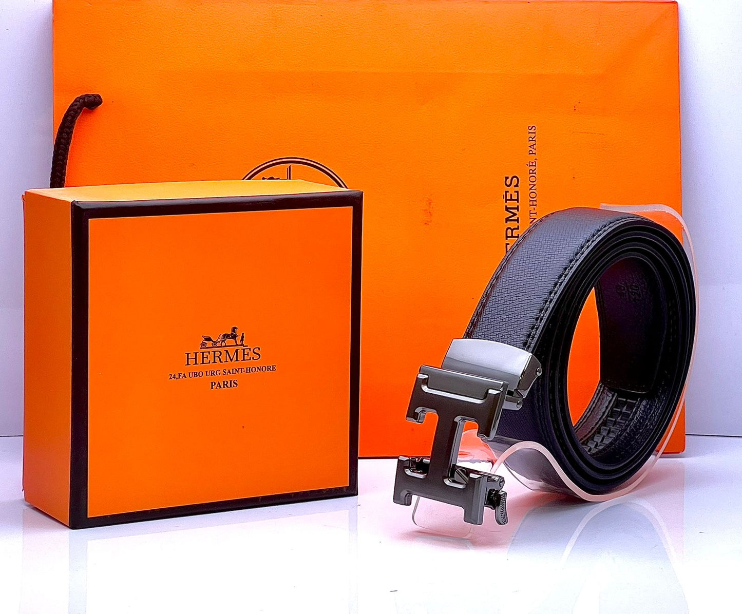 Hermes Belt with Brand Box