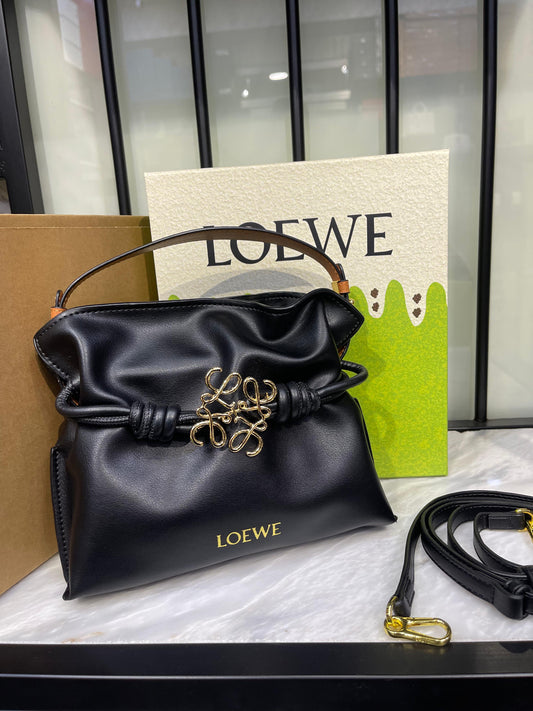 LOEWE Flamenco Clutch with Brand Box
