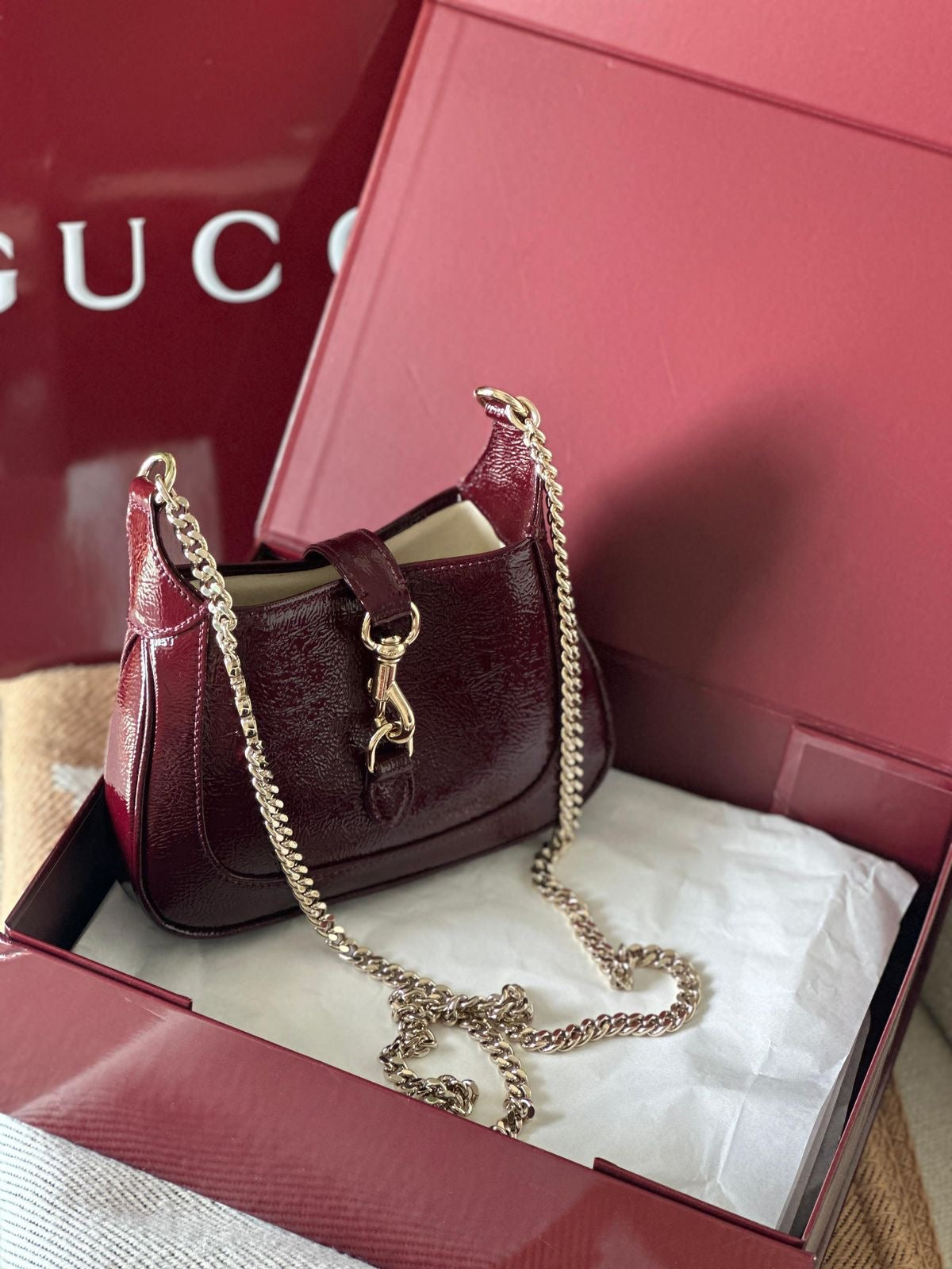GUCCI Jackie Notte with Brand Box - Same as Original