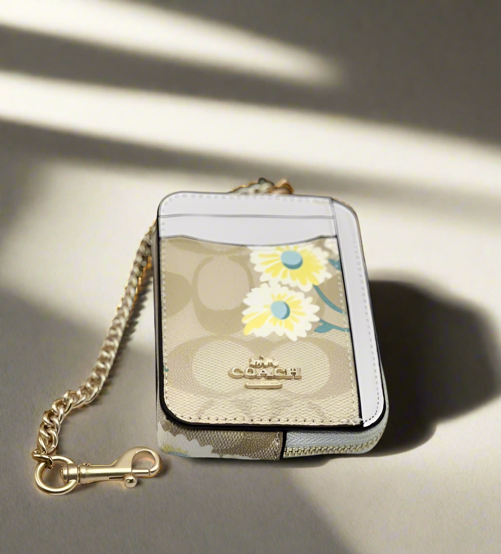Coach Cardholder with Brand Box and Dust Bag