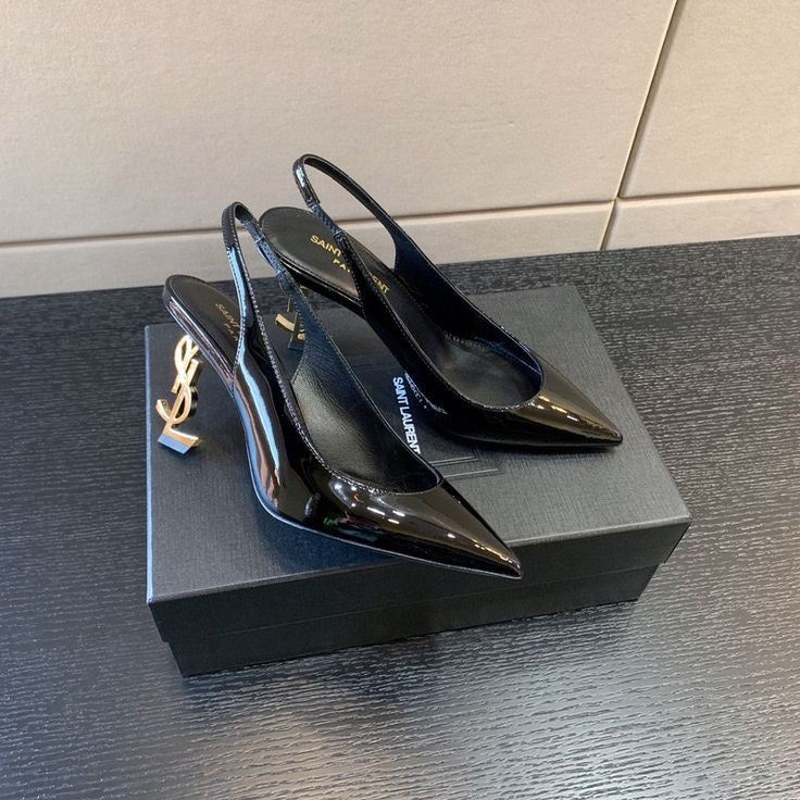 YSL Heels with Brand Box