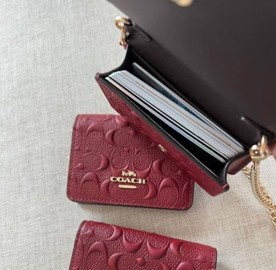 Coach Wallet with Chain