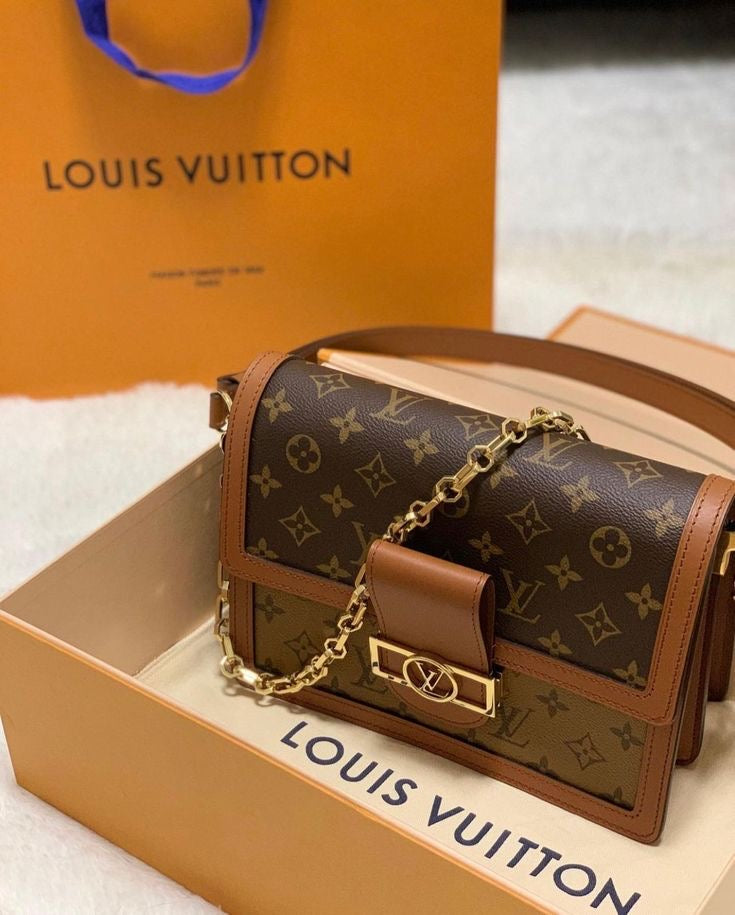 Imported LV Dauphine Bag with Brand Box