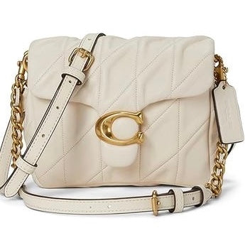 Coach Time Sqaure Quilted Tabby 17 with Brand Box