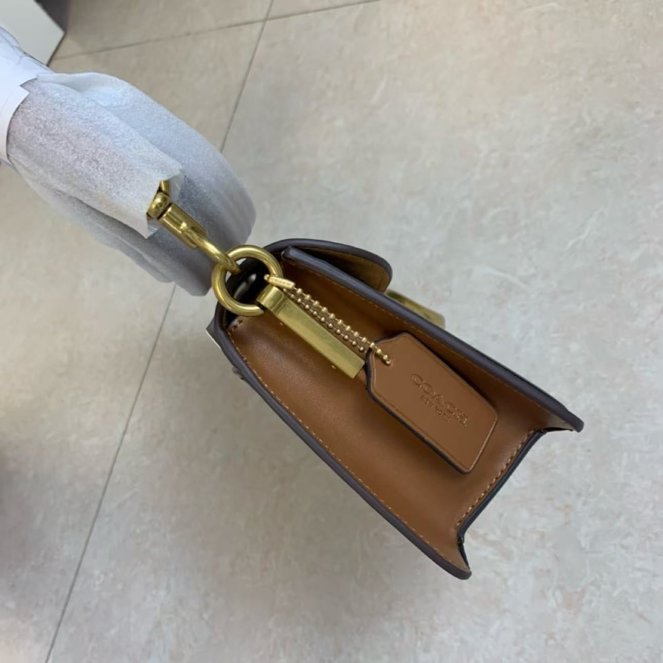Coach Tabby 26 Bag with Brand Box- Genuine Leather