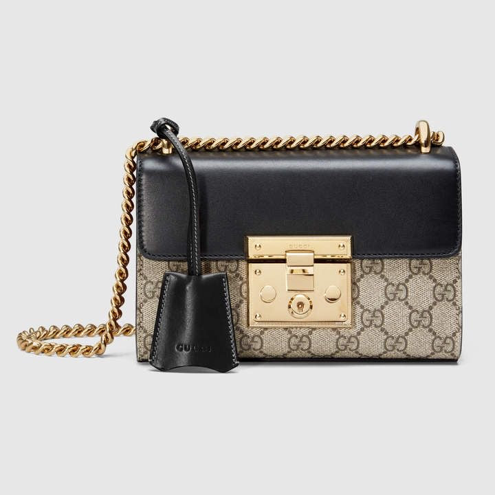 GUCCI Padlock Shoulder Bag with Brand Box