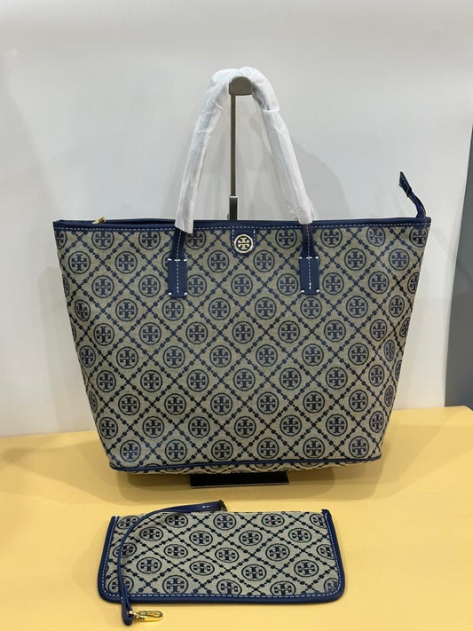 Tory Burch Tote Bag with Box and Pouch
