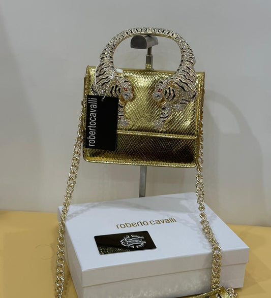 Roberto Cavalli Roar Bag with Brand Box