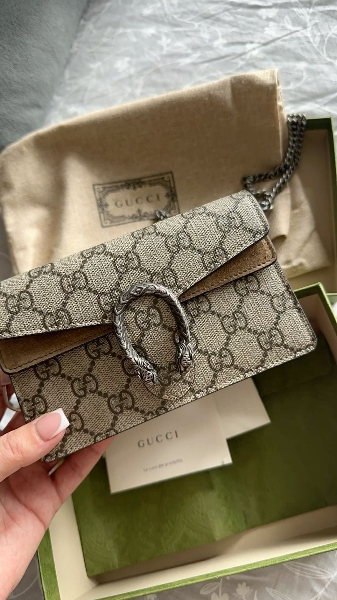 GUCCI dionysus bag with brand box