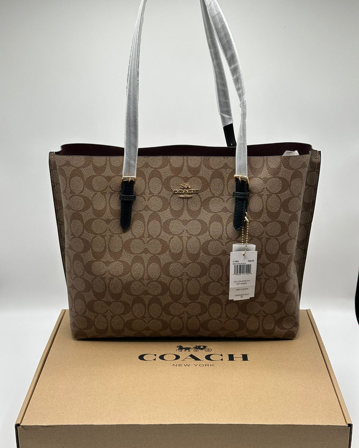 Coach Tote Bag with Brand Box