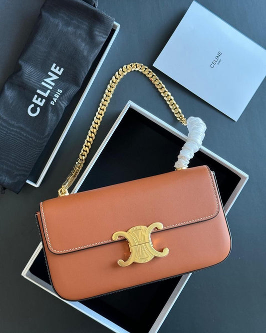 Celine Triomphe Bag with Chain