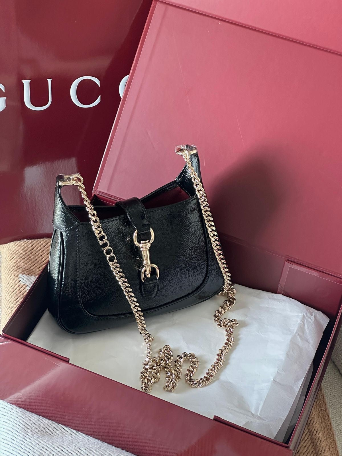 GUCCI Jackie Notte with Brand Box - Same as Original