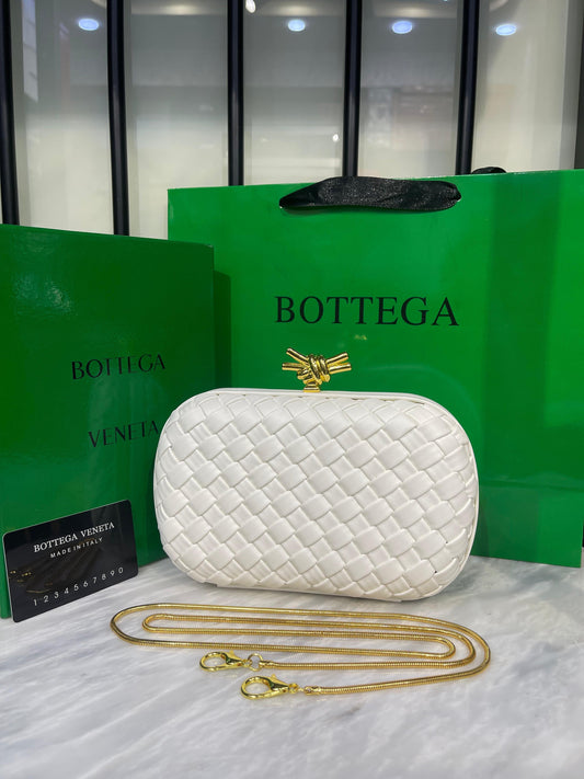 Bottega Veneta Knot Clutch with Brand Box and Dust Bag