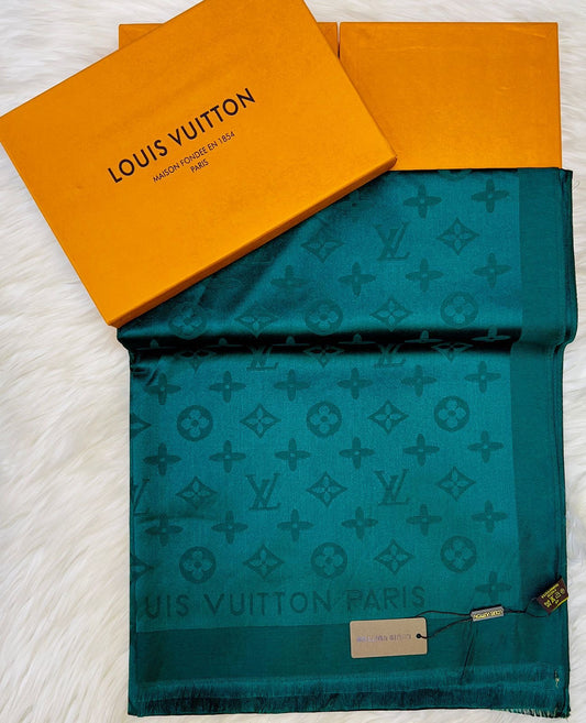 LV Scarf Green