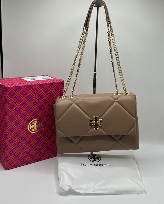 Tory Burch Quilted Shoulder Bag with Box