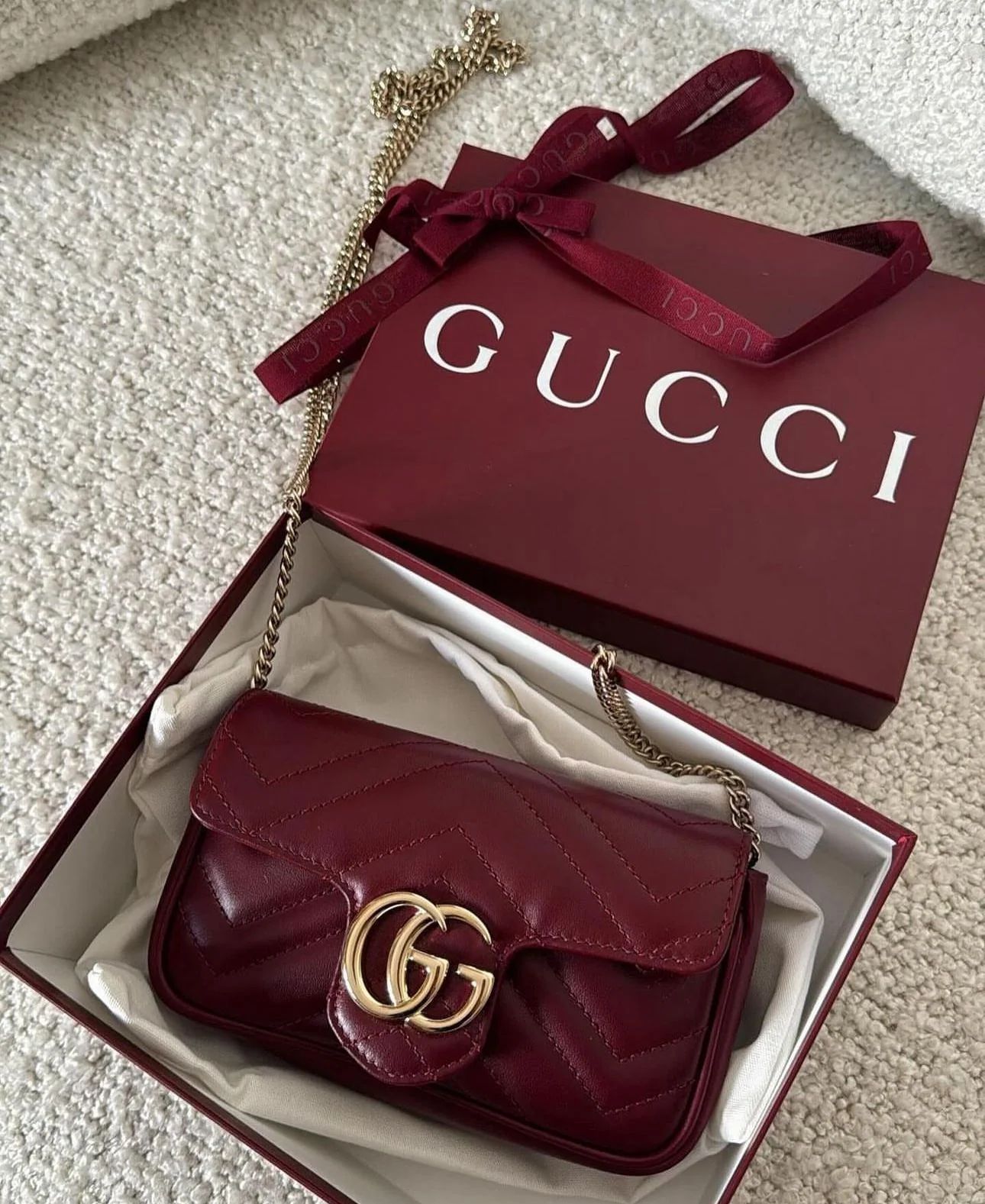 GUCCI Marmont Small with Brand Box