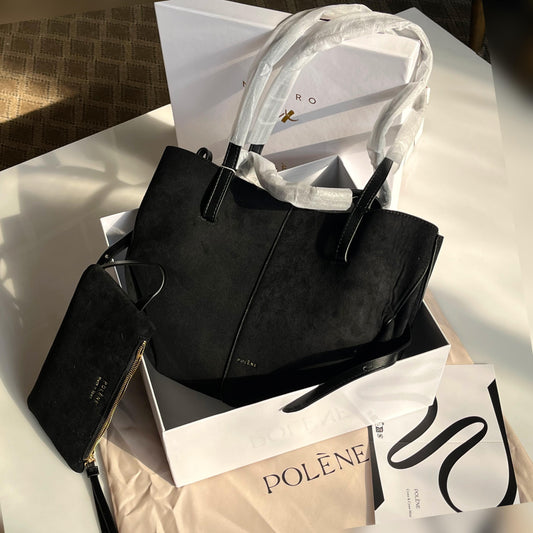 Polene Cyme Mini Suede