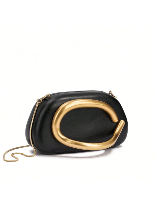 Zara Clutch Black Colour