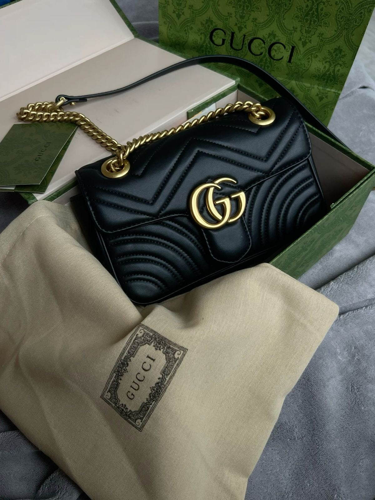 GUCCI Bag with Brand Box