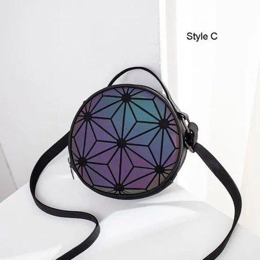 Luminous Colour Reflection crossbody Bag