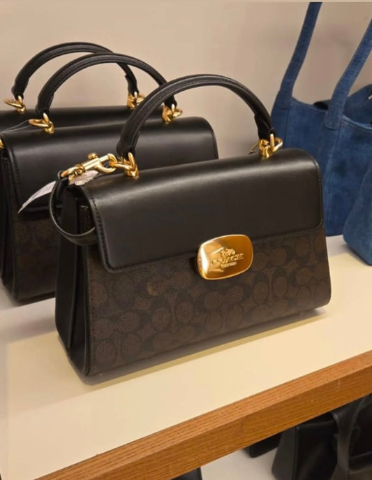 Coach Eliza Top Handle Bag with Brand Box- Same as Original