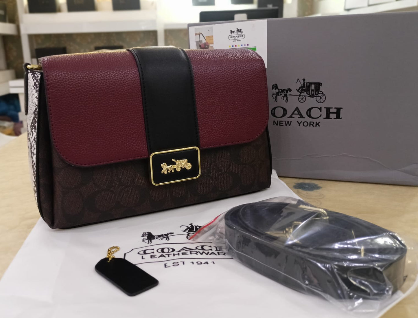 Coach Grace Bag with Brand Box