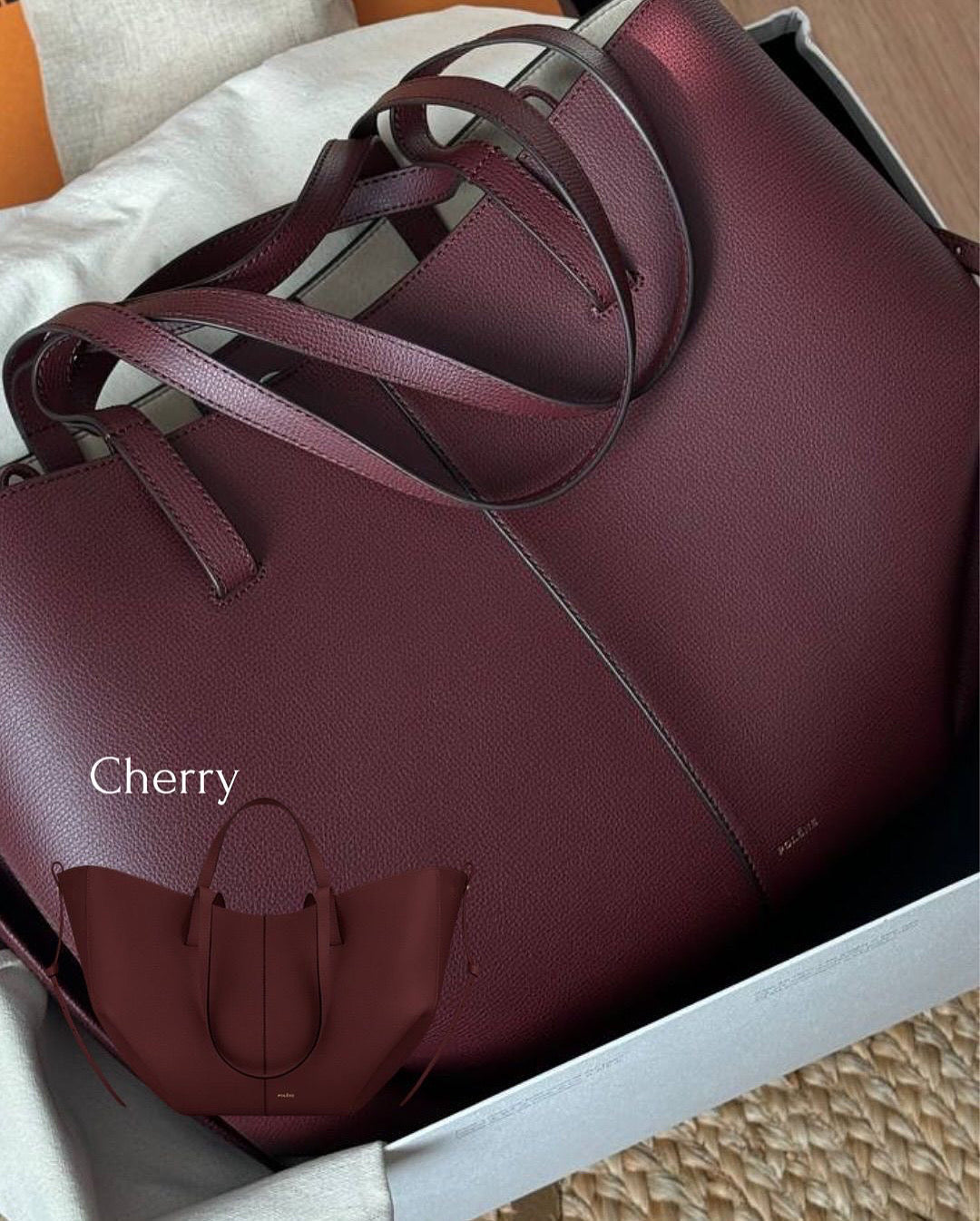 Polene Cyme Tote with Dust Bag No