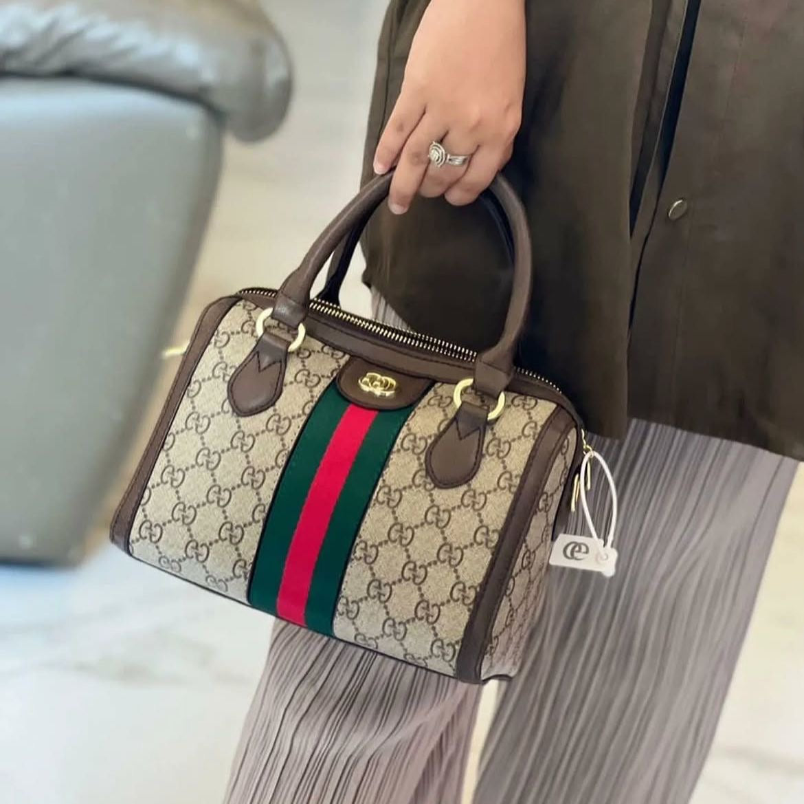 Gucci Duffle Bag with Brand Box