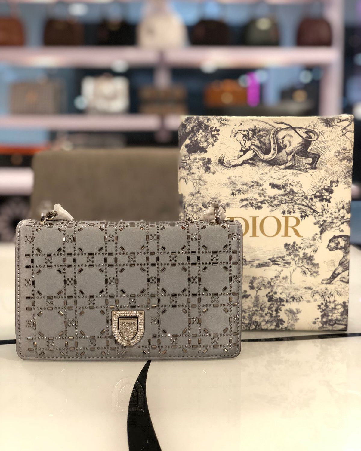 DIOR Handbag with long strap- With Brand Box