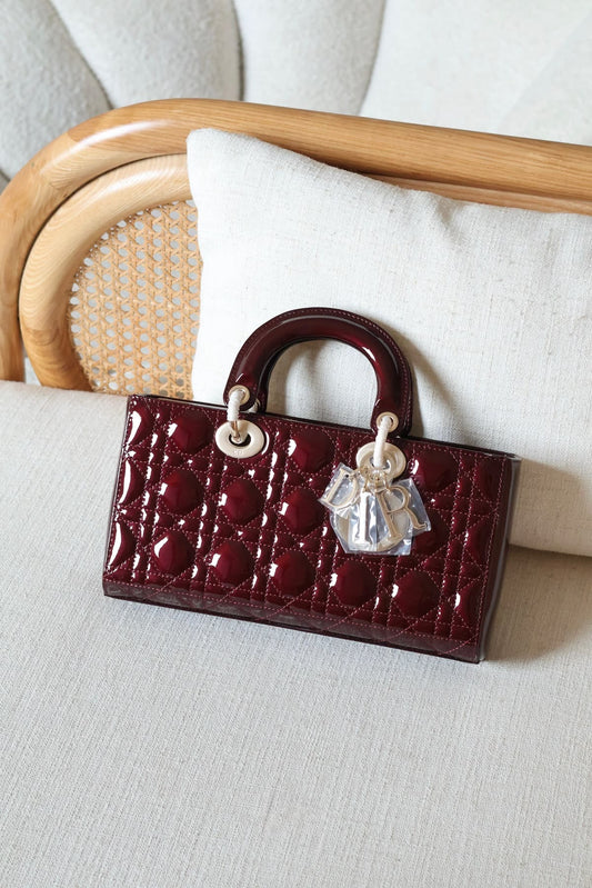 Dior Lady D- Joy Patent Leather with Box