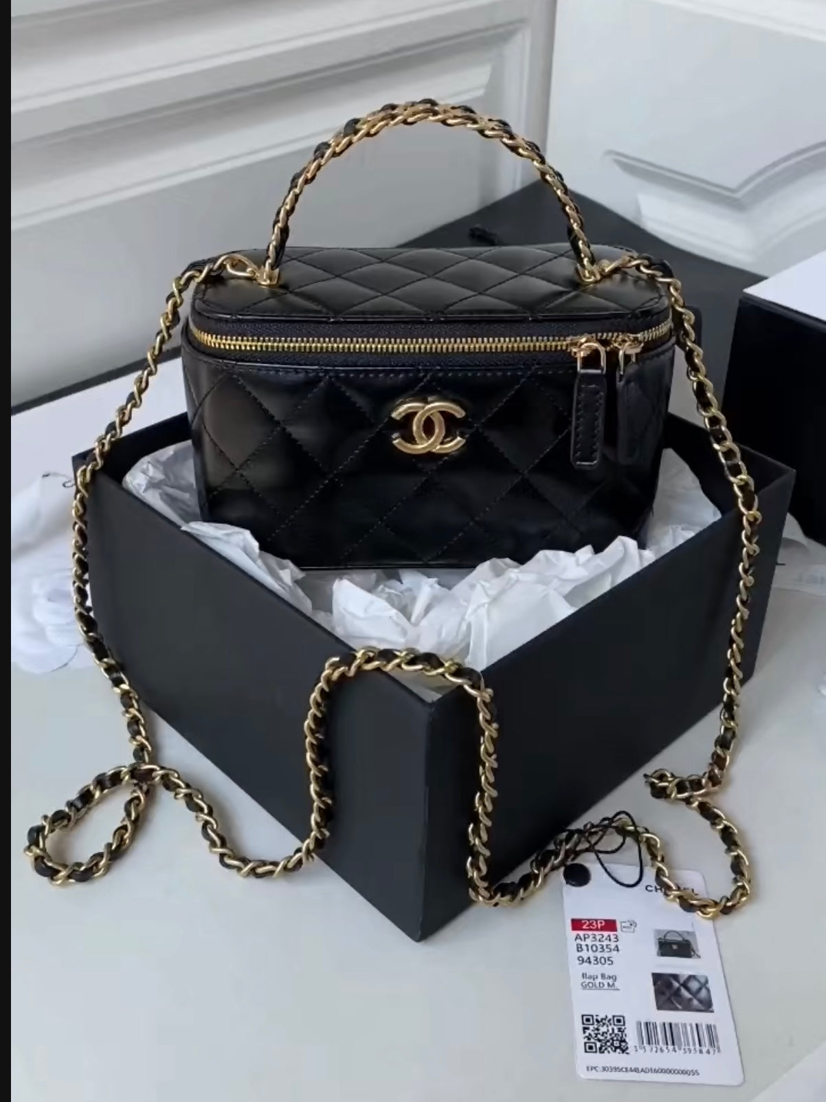 CHANEL Bag with Brand Box