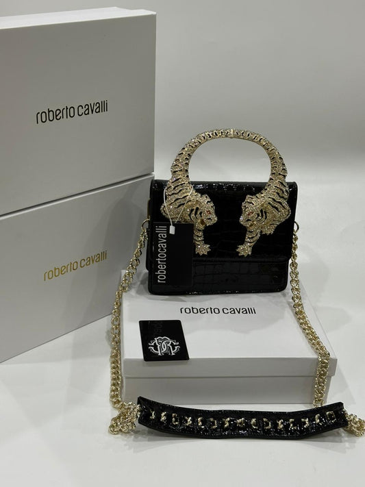 Roberto Cavalli Roar Bag with Brand Box