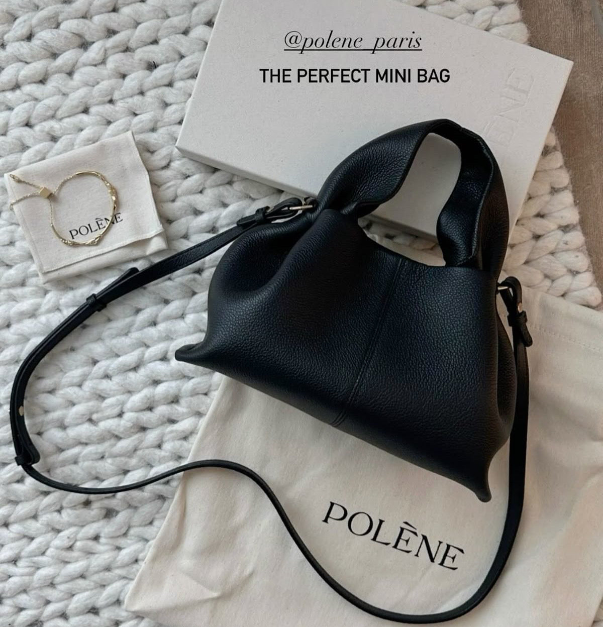 Polene Mini Neuf with Brand Box