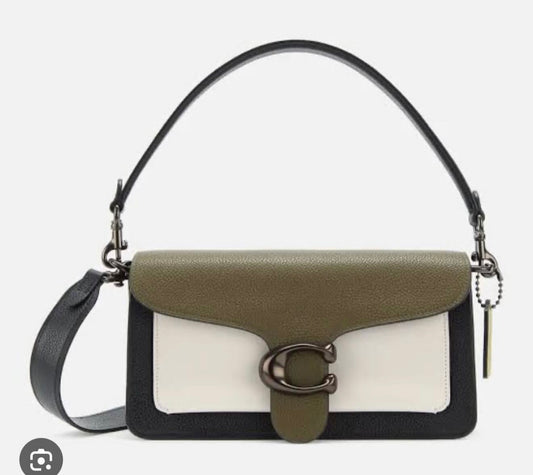 Coach Color Block Tabby 26 with Brand Box - Genuine Leather