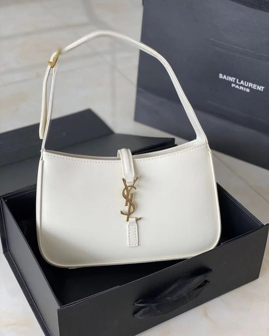 YSL Hobo White