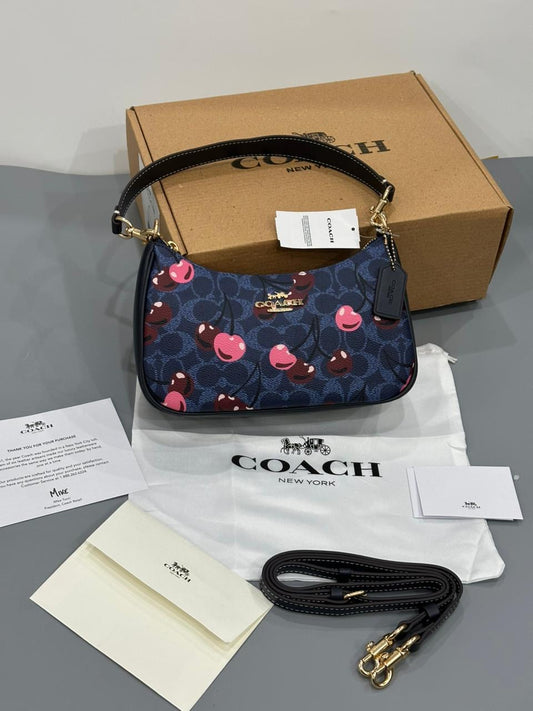 Coach Teri in Cherry with Brand Box-Same as Original