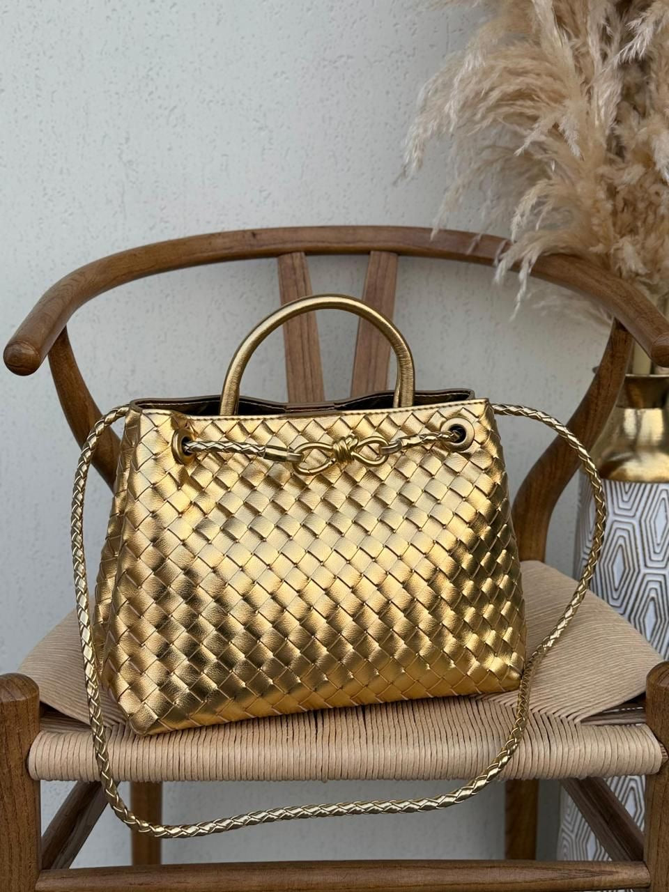 BOTTEGA VENETA BV Andioma Bag with Brand Box - Small