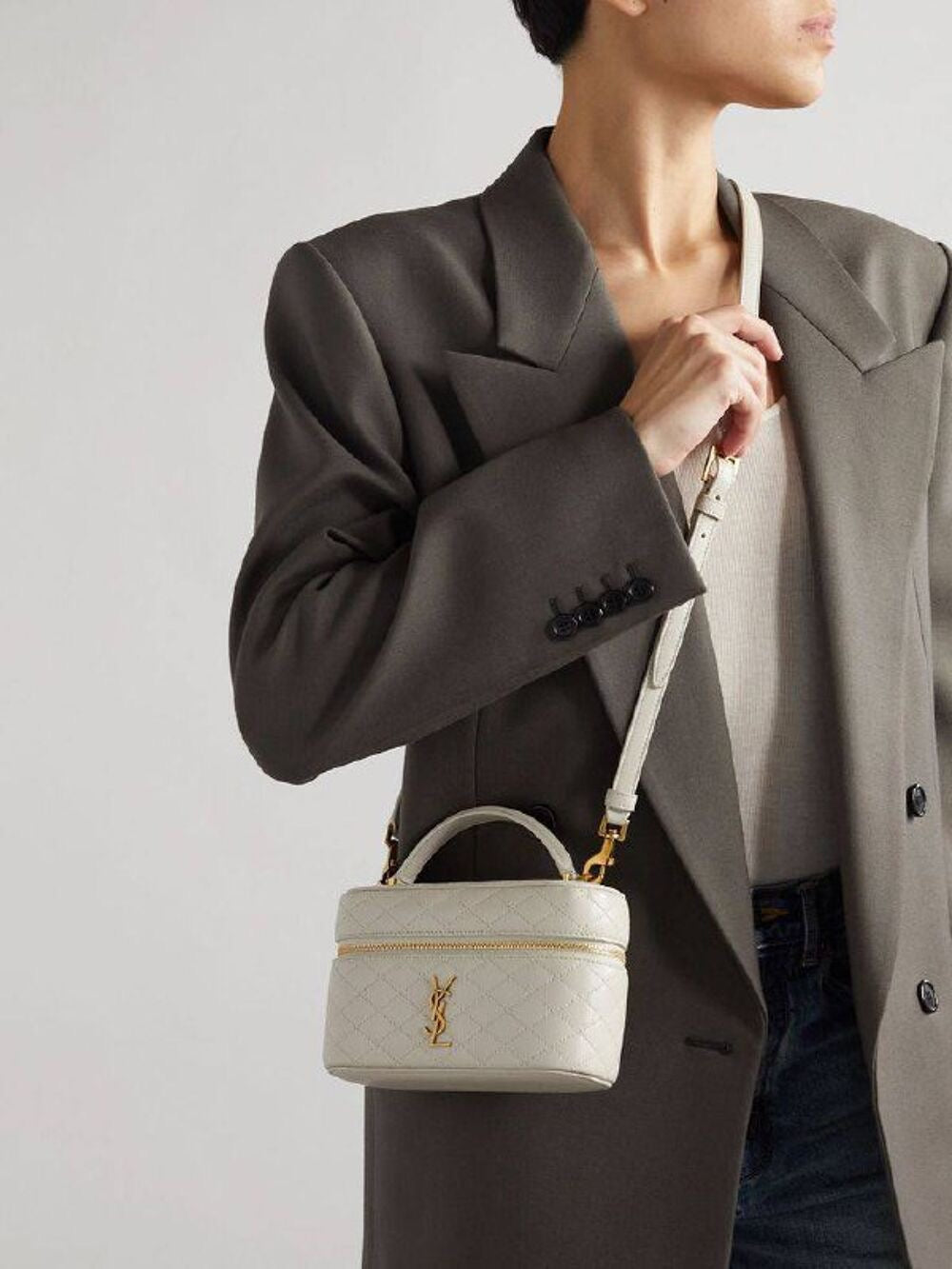 YSL Gaby Small Vanity Bag with Brand Box