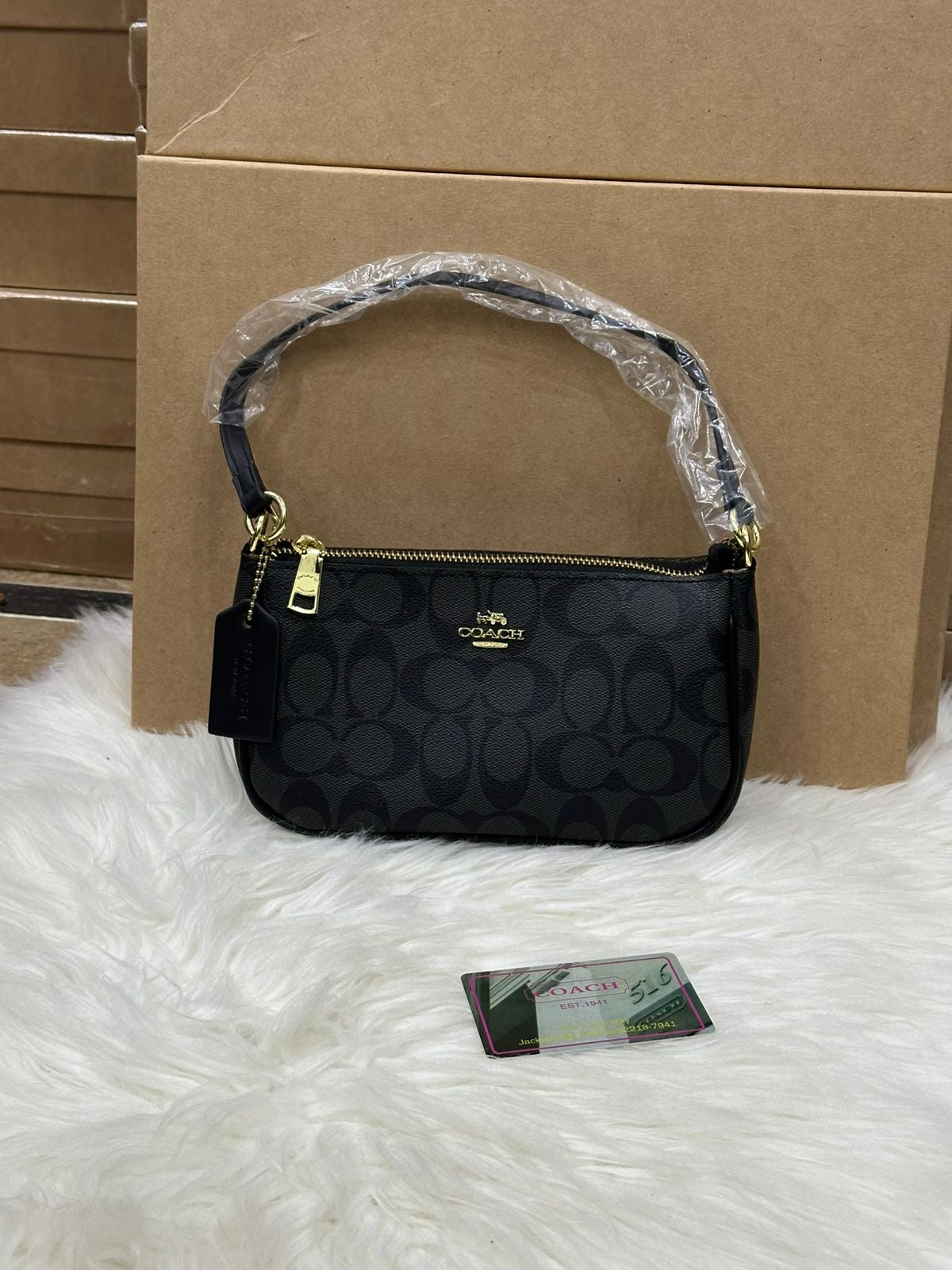 Imported Coach Bag with Brand Box