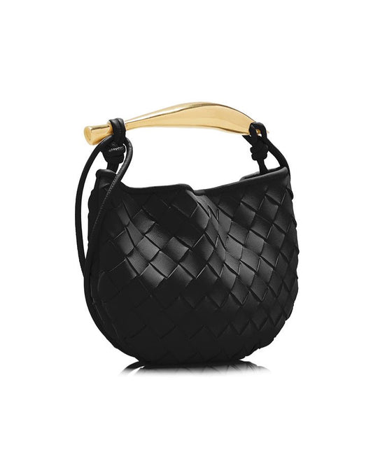 BOTTEGA VENETA Sardine Mini Bag with Brand Box- Black