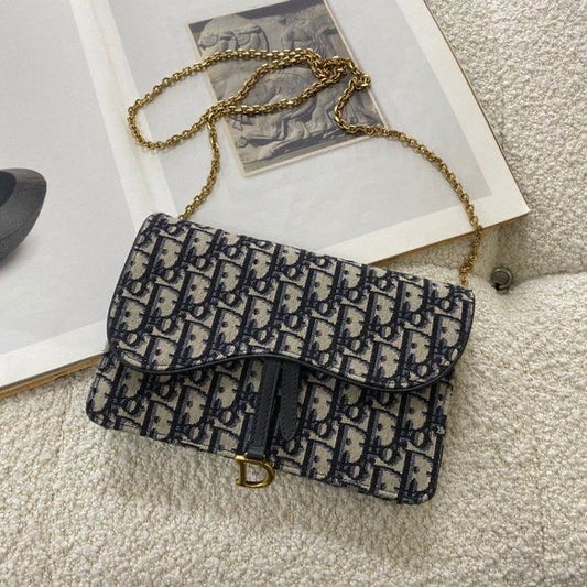 Dior Saddle Pouch with Brand Box