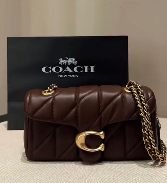 Coach Quilted Tabby with brand box