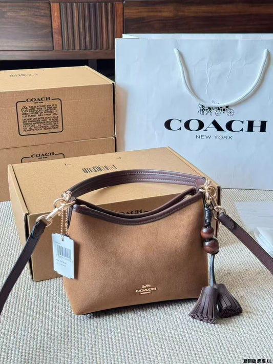 Coach Laurel Small with Brand Box - Suede