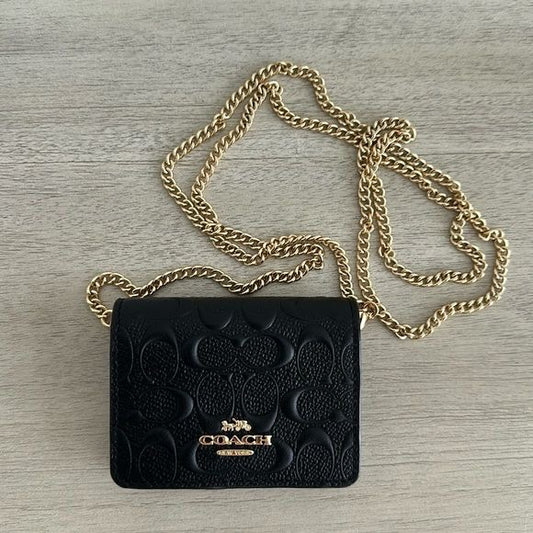 Coach Wallet with Chain