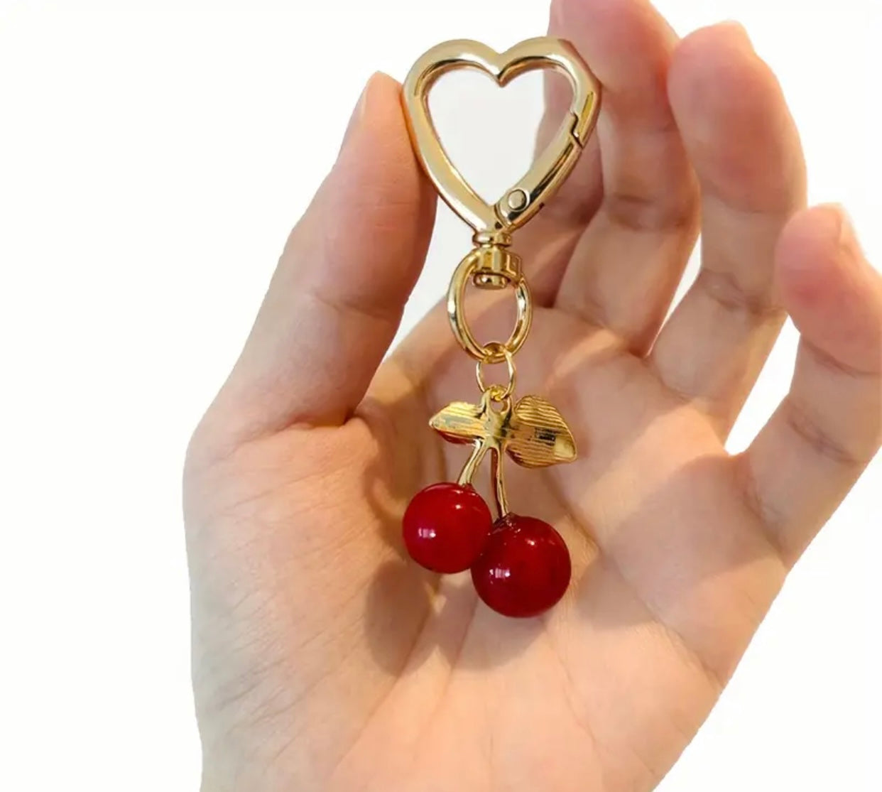 Cherry Keychain