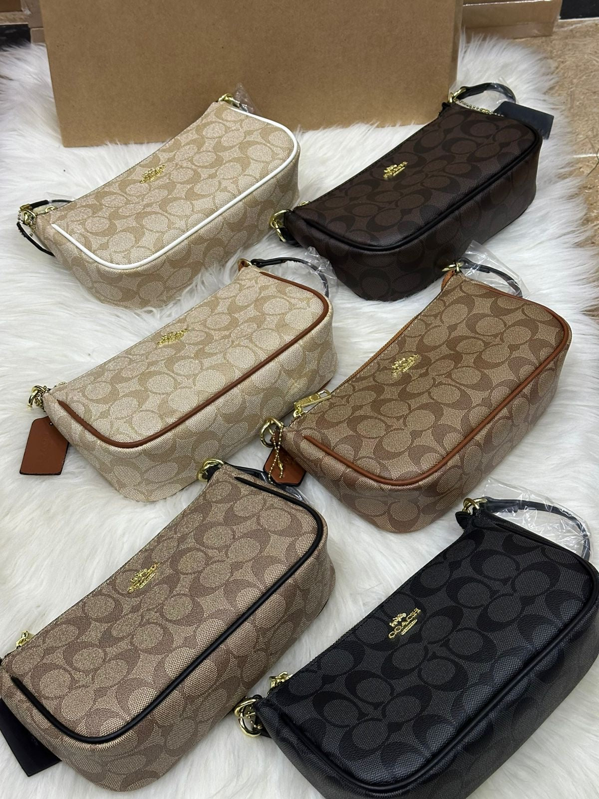 Imported COAch Bag with Brand Box