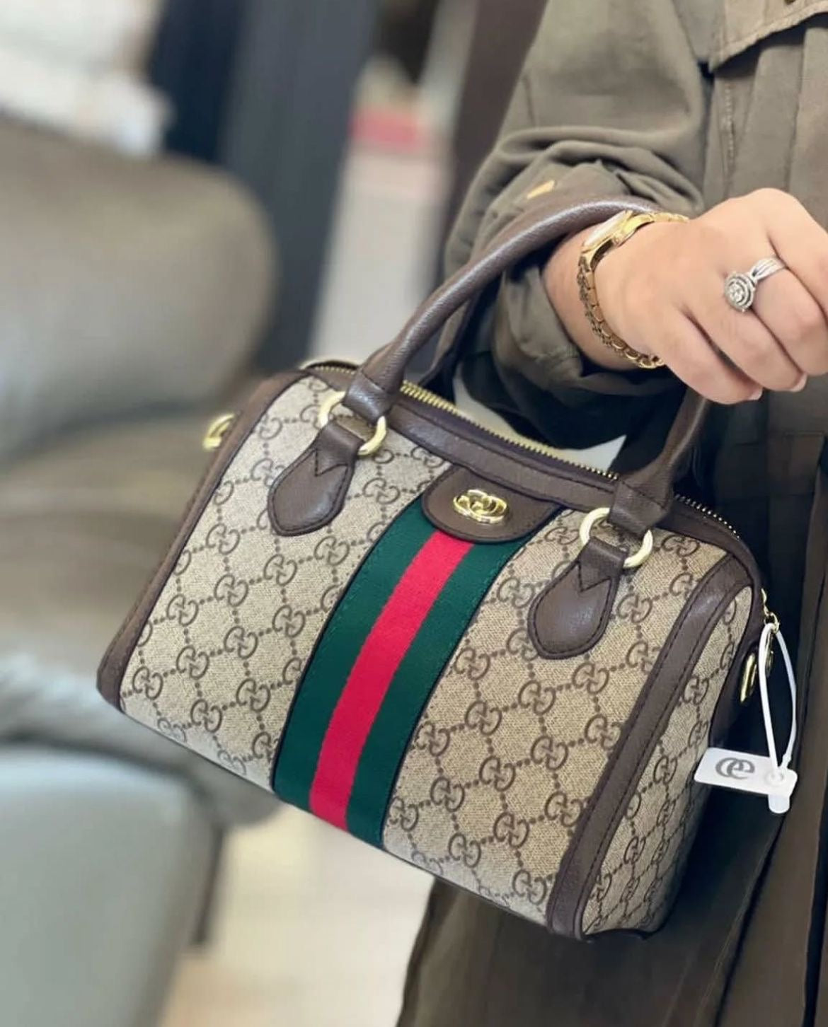 Gucci Duffle Bag with Brand Box