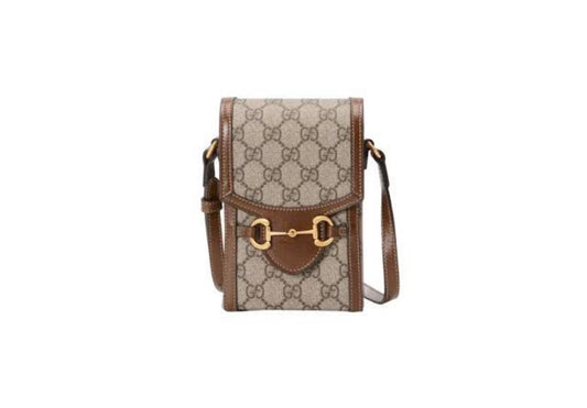 Gucci Horsebit Mini Crossbody with Brand Box- Genuine Leather