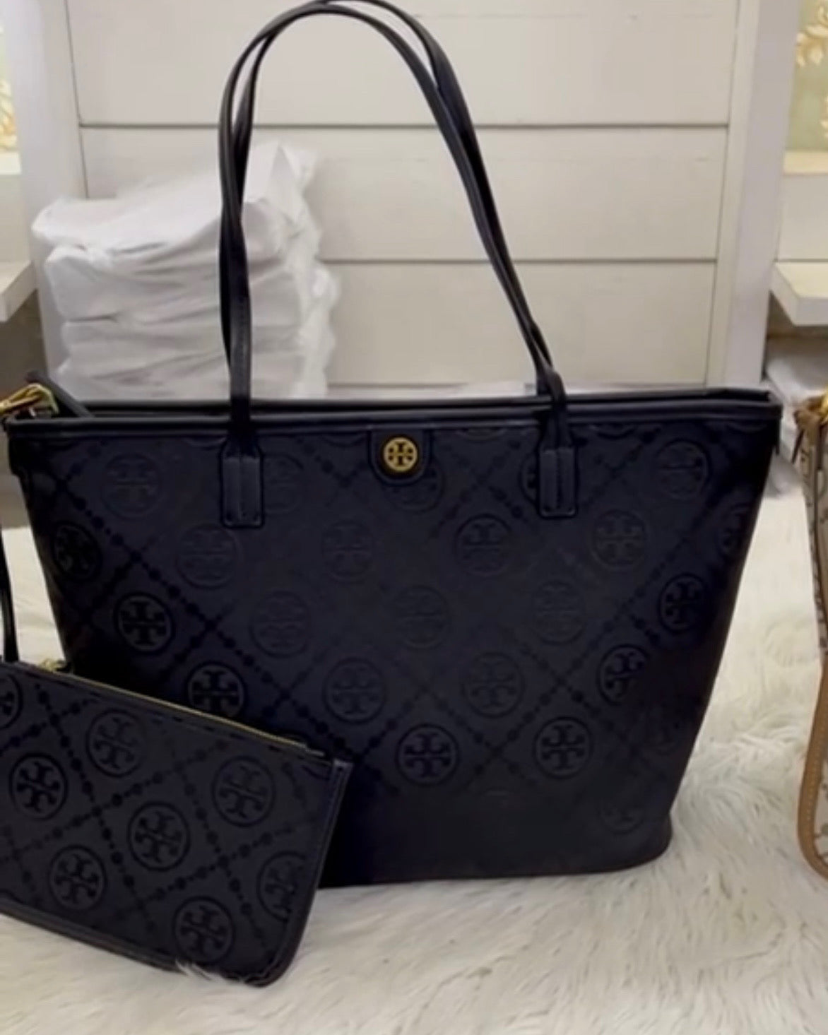 Tory Burch Tote Bag 2 Piece